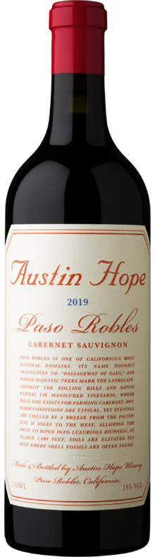 Austin Hope Cabernet-Sauvignon Paso Robles 2020