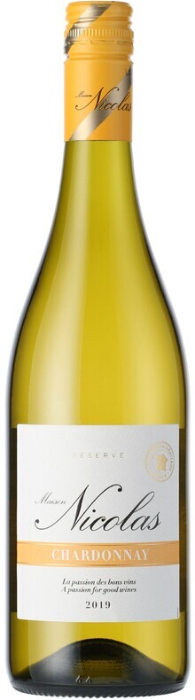 Maison Nicolas Chardonnay R&eacute;serve Pays d'Oc 2023