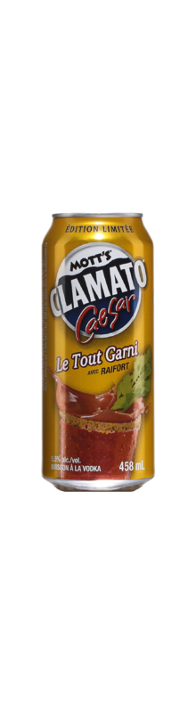 Mott's Clamato Caesar Le Tout Garni 